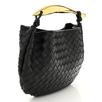 Bottega Veneta Nappa Intrecciato Sardine Bag Black 3 of 12