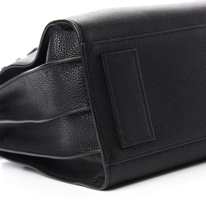 Saint Laurent Grained Calfskin Small Supple Sac De Jour Black 6 of 9