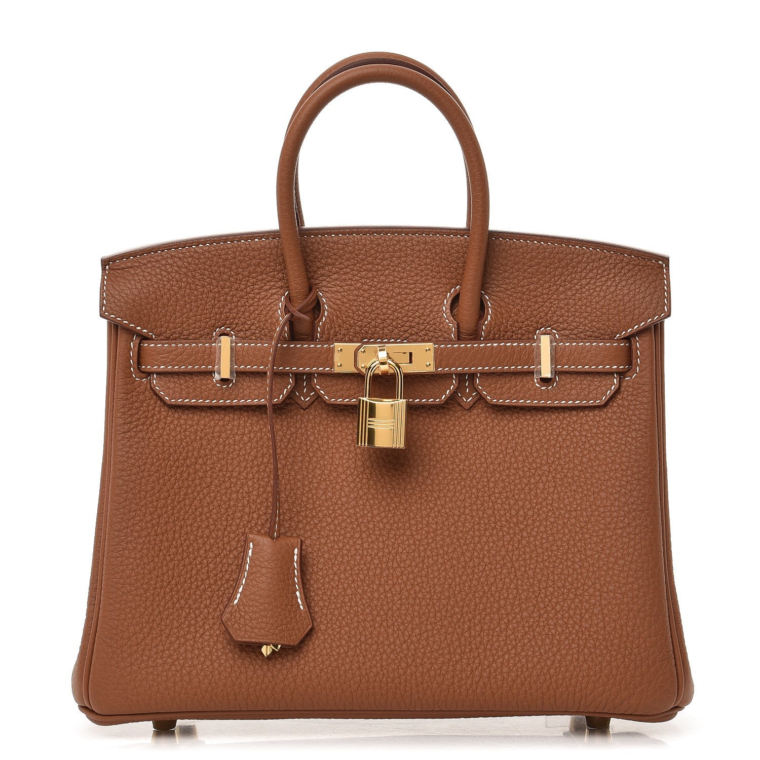 Hermes Togo Birkin 25 Gold 1 of 34