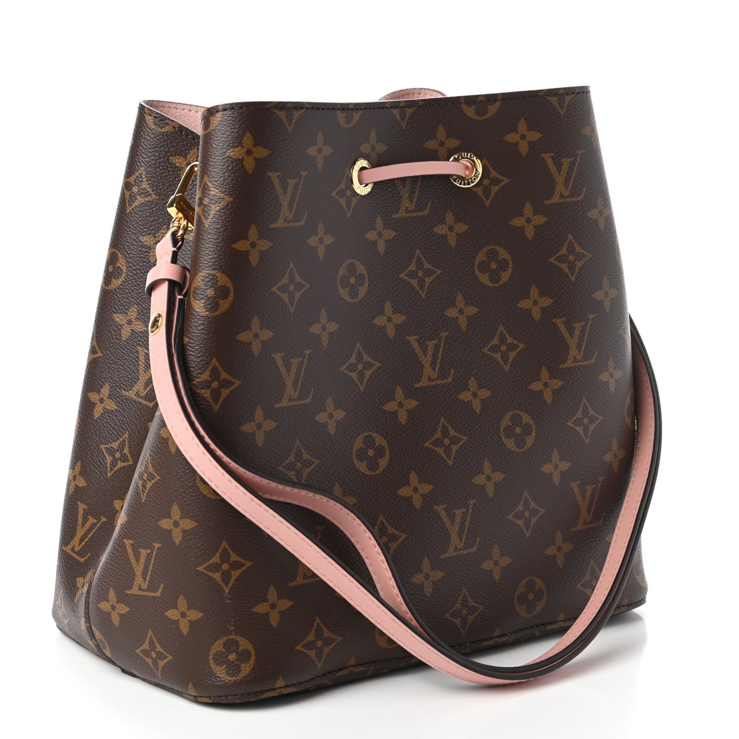 Louis Vuitton Monogram Neonoe MM Rose Poudre 3 of 10