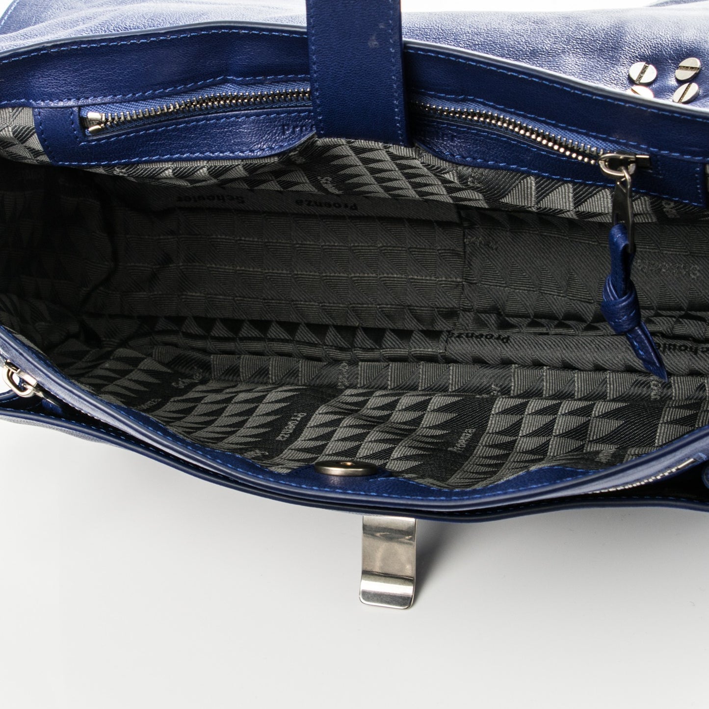 Lambskin Medium PS1 Satchel Cobalt