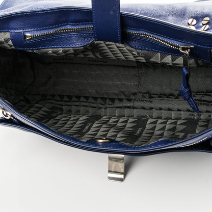 Proenza Schouler Lambskin Medium PS1 Satchel Cobalt 10 of 13