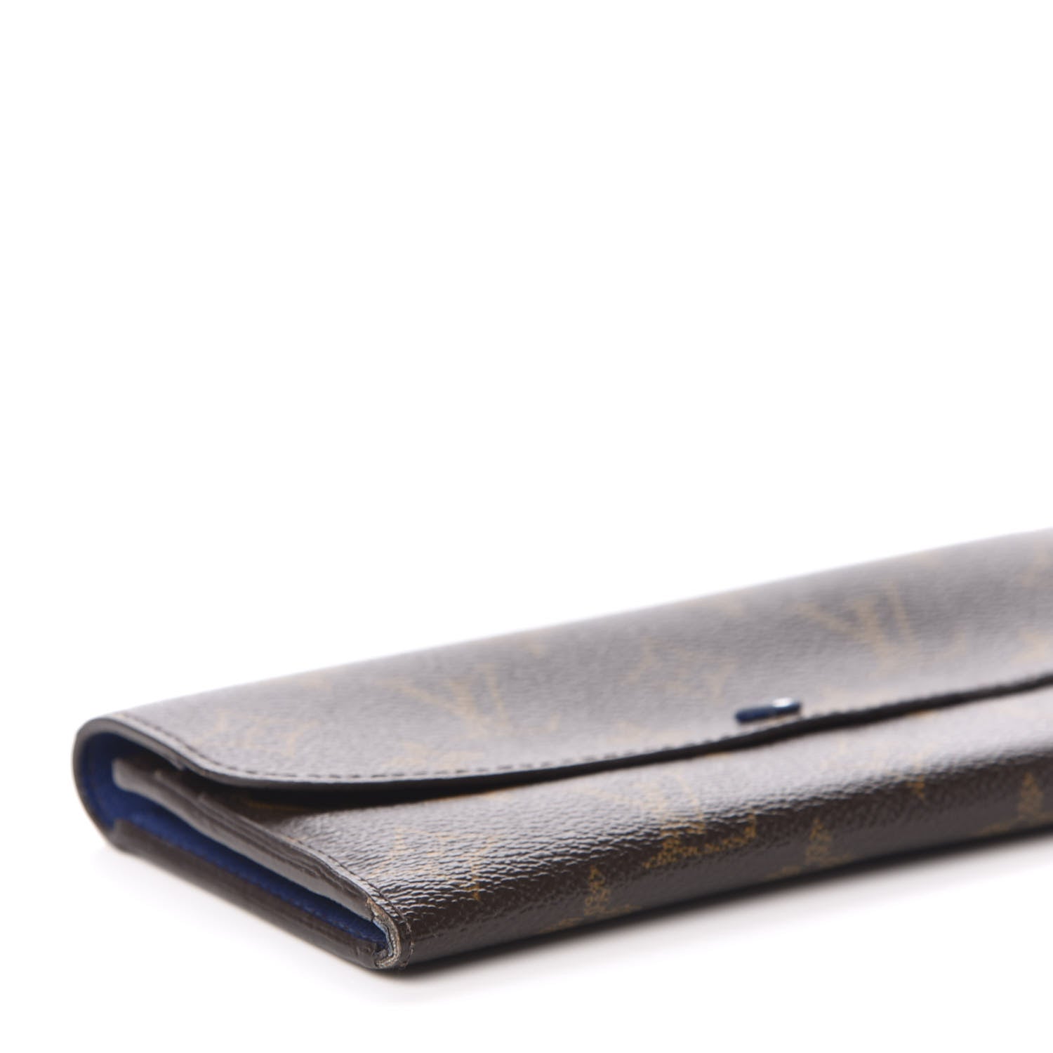 Louis Vuitton Monogram Emilie Wallet Blue 9 of 10