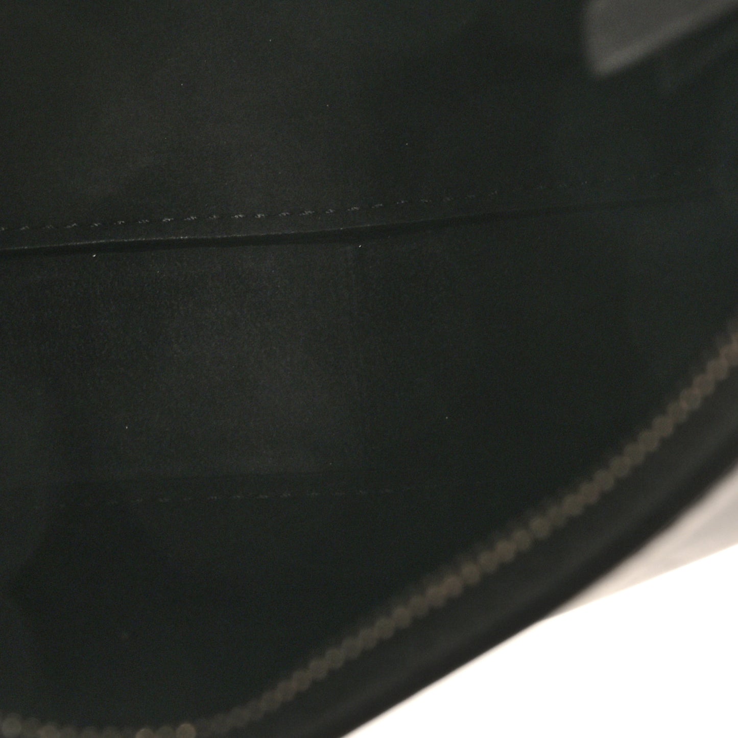 Smooth Calfskin Half Moon Shoulder Bag Black