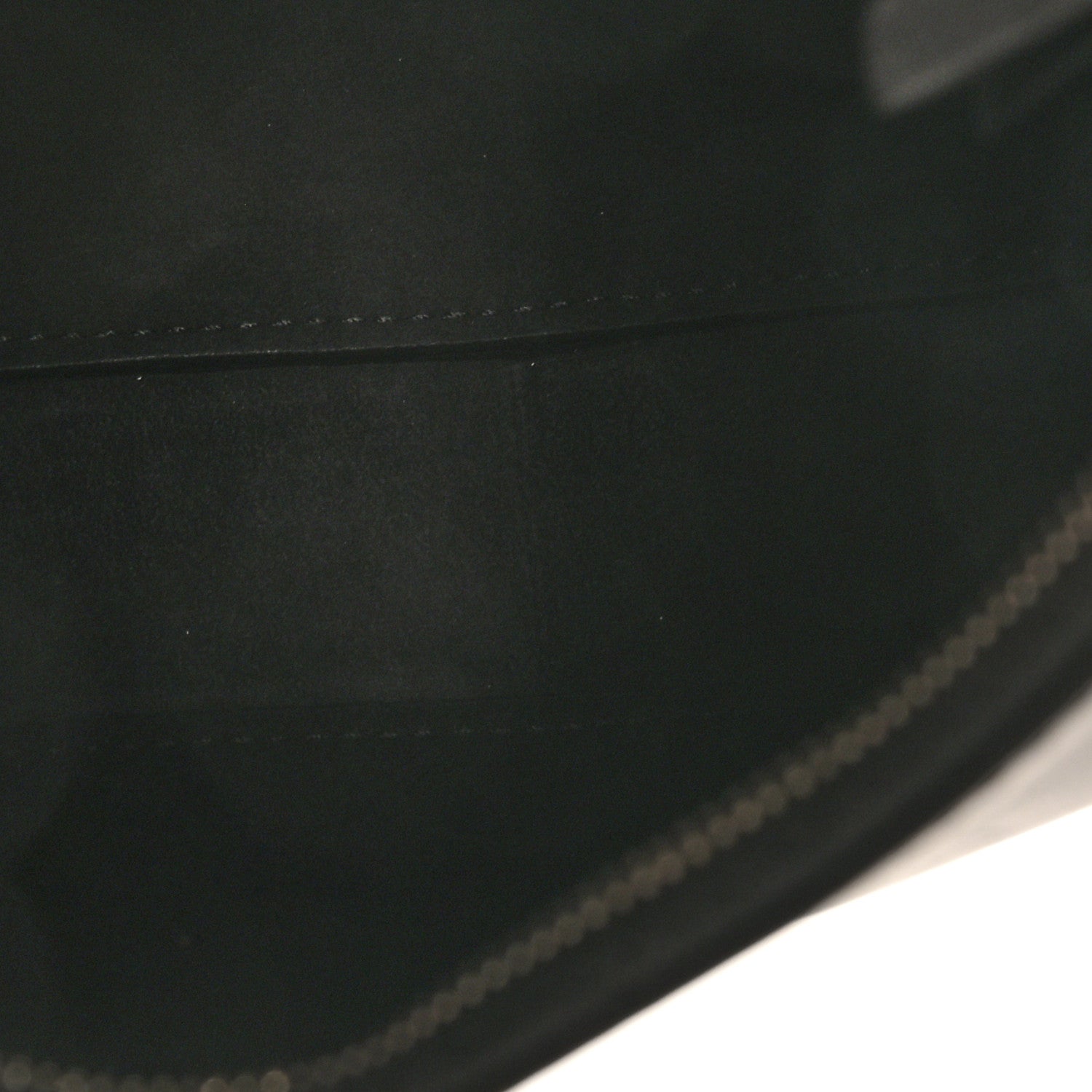 The Row Smooth Calfskin Half Moon Shoulder Bag Black 5 of 9