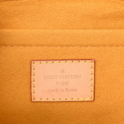 Louis Vuitton Monogram Denim Mini Pleaty Blue 6 of 10