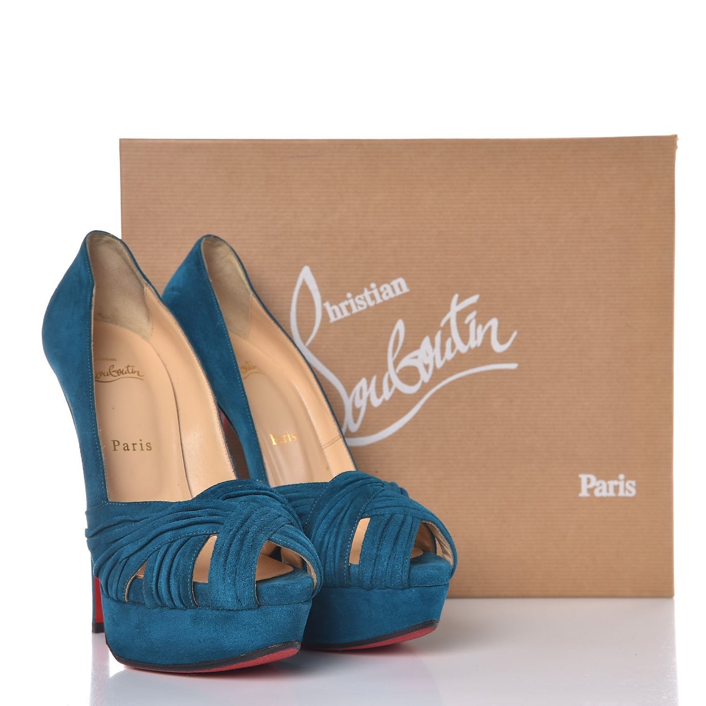 Suede Aborina 150 Pumps 38 Peacock