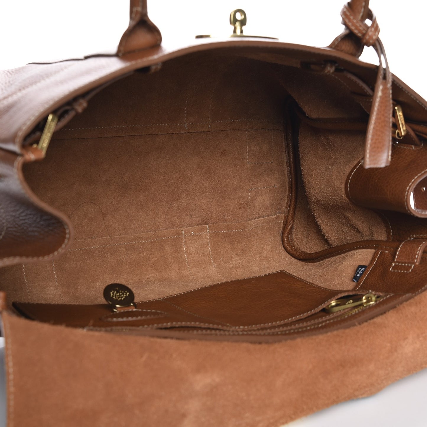 Natural Leather Bayswater Oak