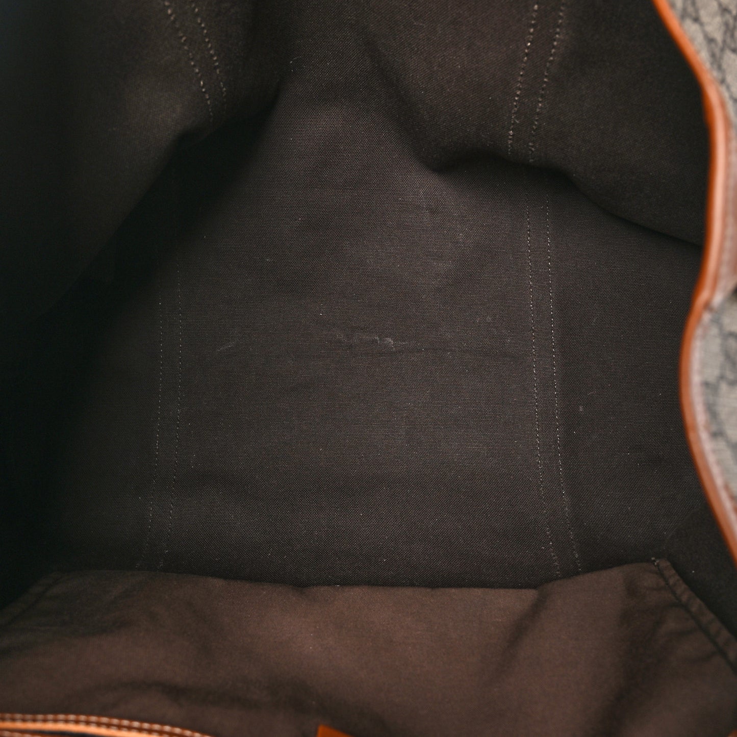 GG Plus Monogram Large Joy Tote Brown