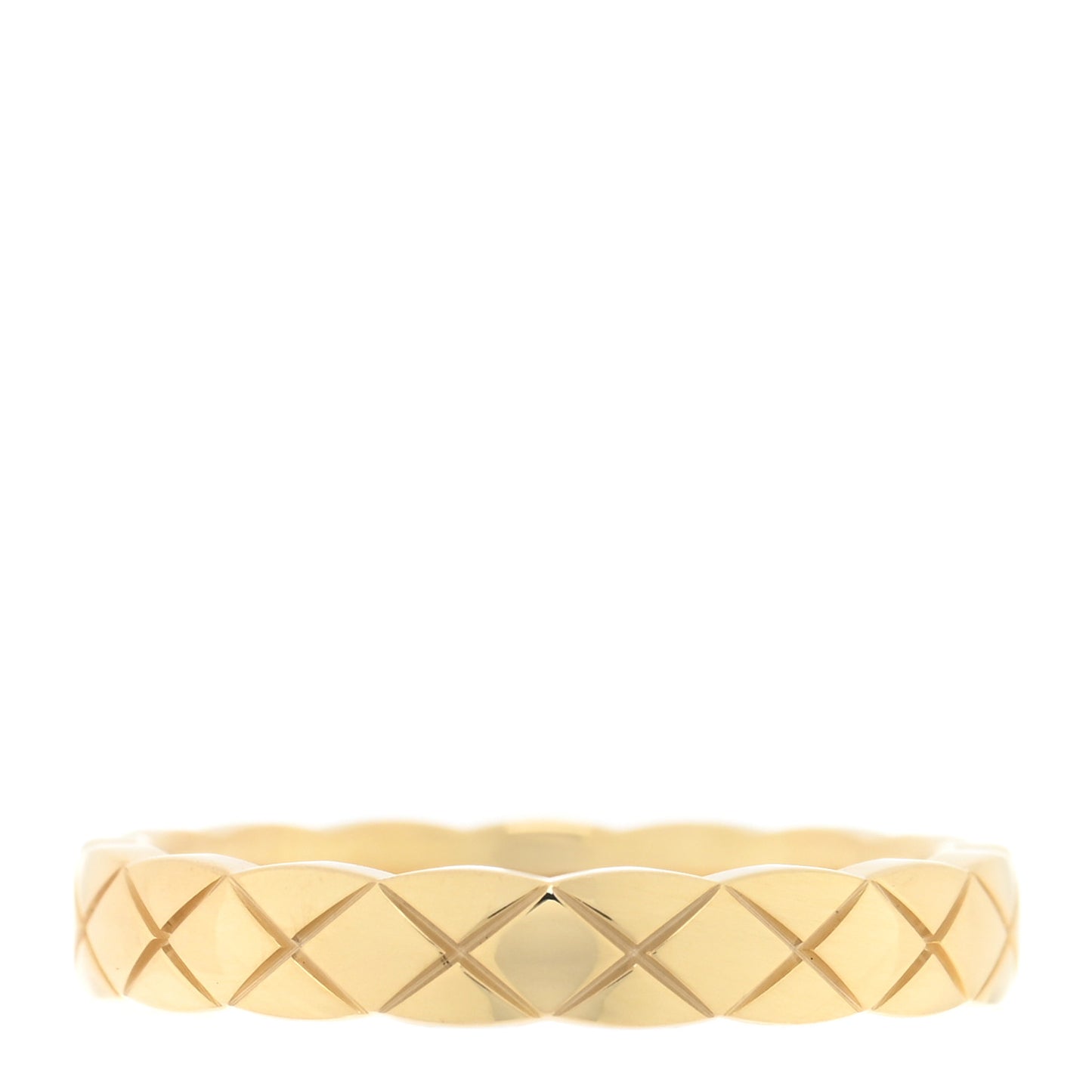 18K Yellow Gold Mini Coco Crush Ring 50 5.25