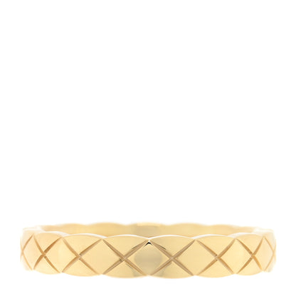 Chanel 18K Yellow Gold Mini Coco Crush Ring 50 5.25 1 of 5