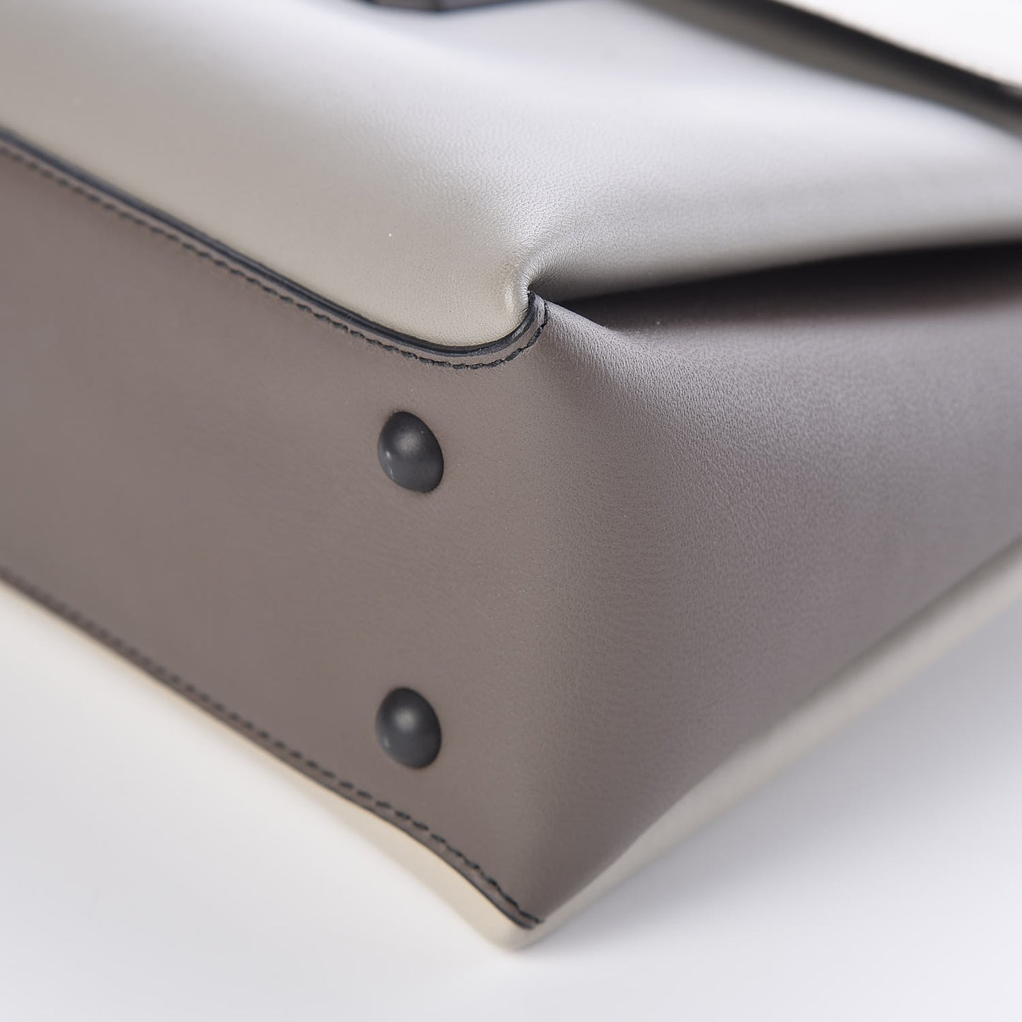 Nappa Small Piazza Bag Dark Cement Steel Cement