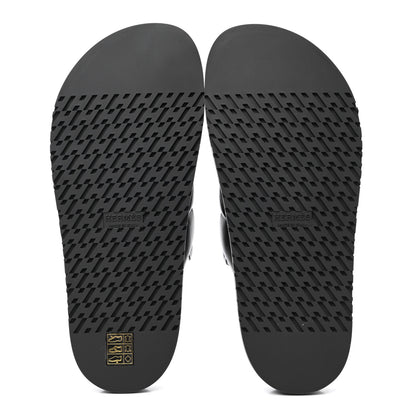 Hermes Nappa Extra Sandals 39 Black 5 of 8