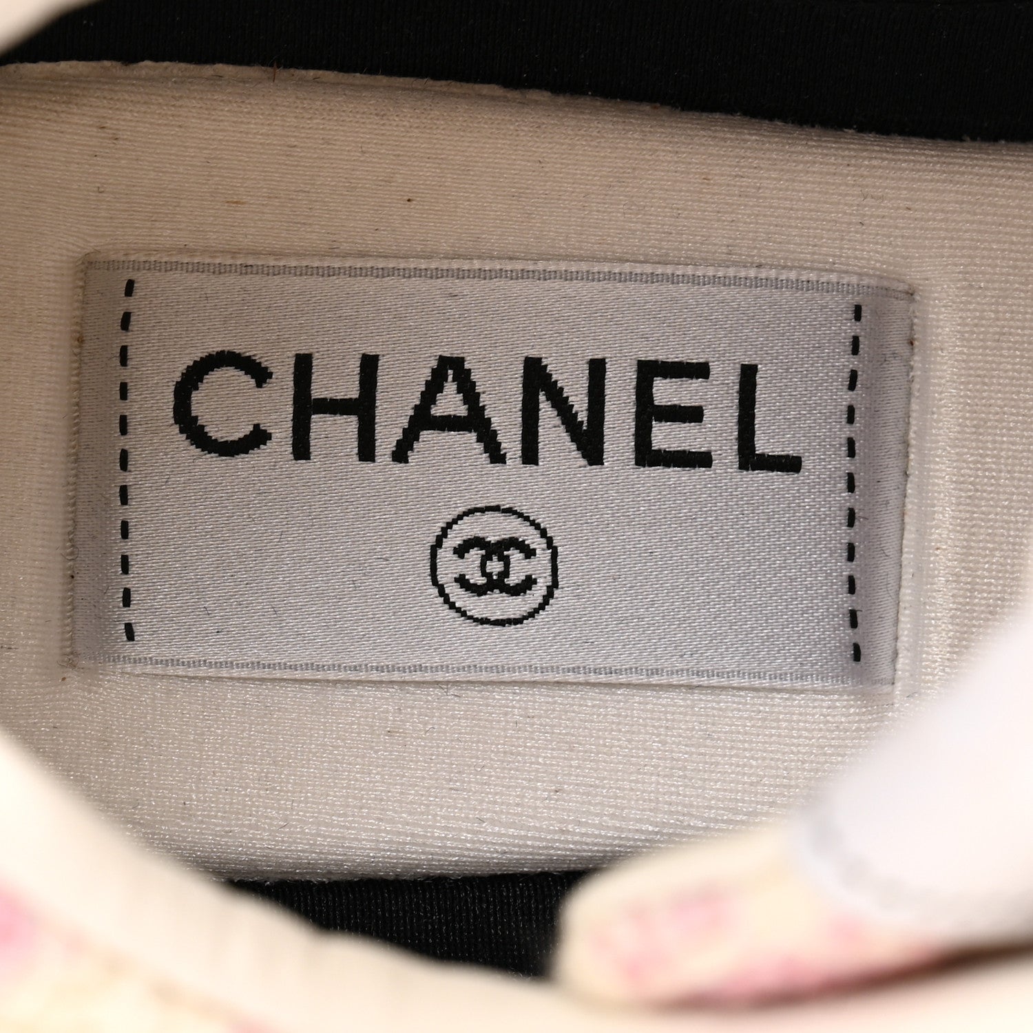Chanel Tweed Suede Calfskin Womens CC Sneakers 40 Pink Ecru 6 of 11