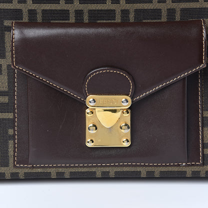 Fendi Zucca Pocket Tote Tobacco 11 of 11