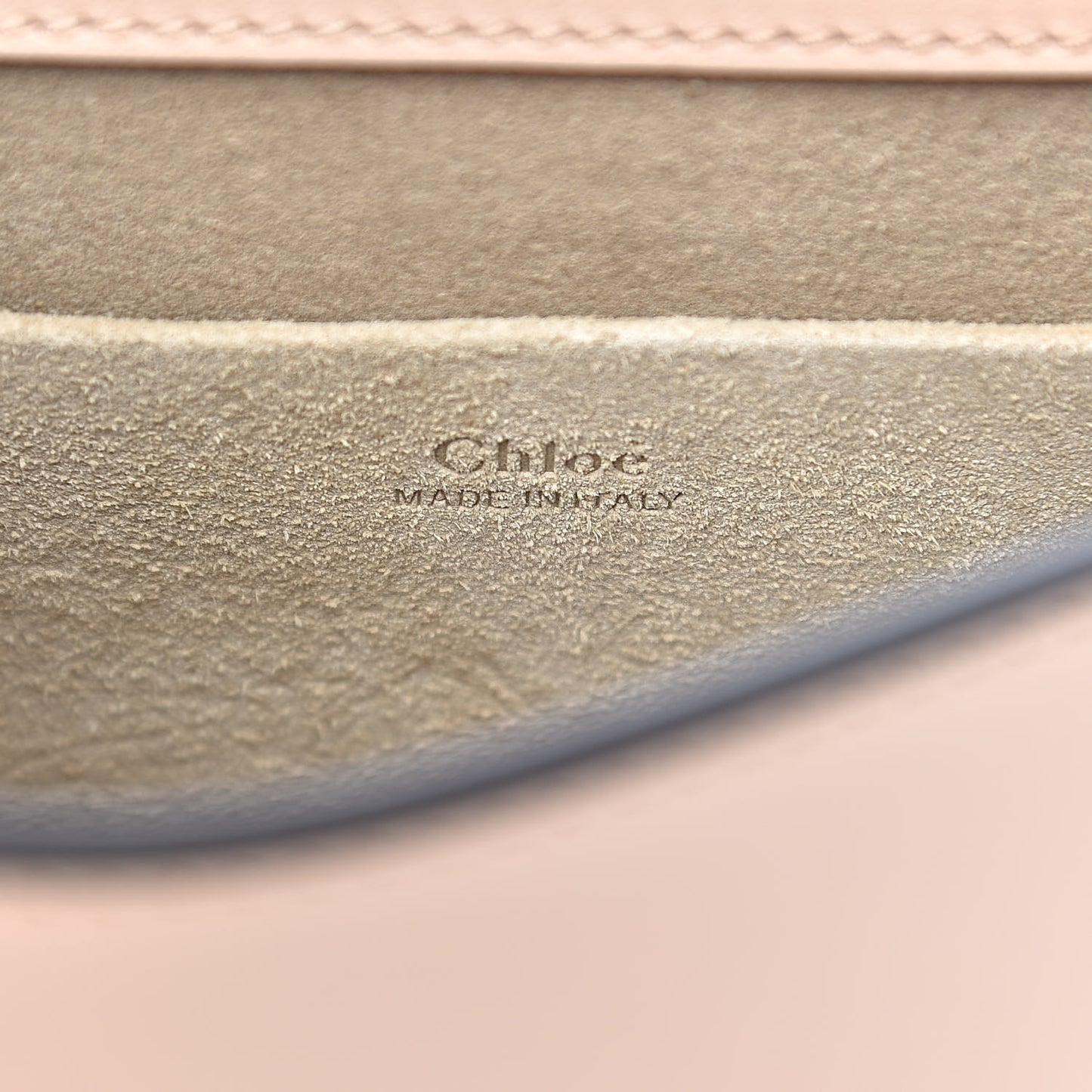 Calfskin Crystal Embellished Small Nile Bracelet Bag Cement Pink