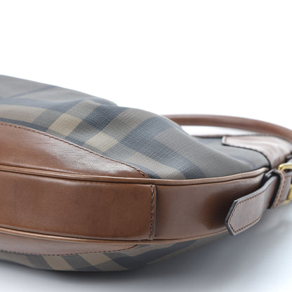 Burberry Smoked Check Brooklyn Hobo Tan 6 of 9