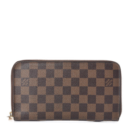 Louis Vuitton Damier Ebene Zippy Organizer Wallet 1 of 9