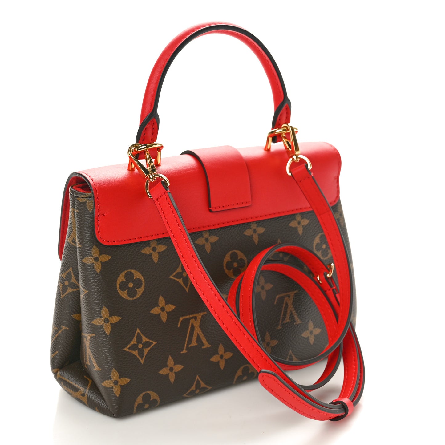 Monogram Locky BB Coquelicot