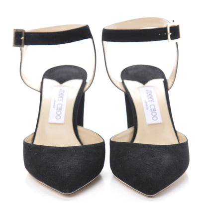Jimmy Choo Suede Kambree 85 Pumps 40 Black 2 of 8