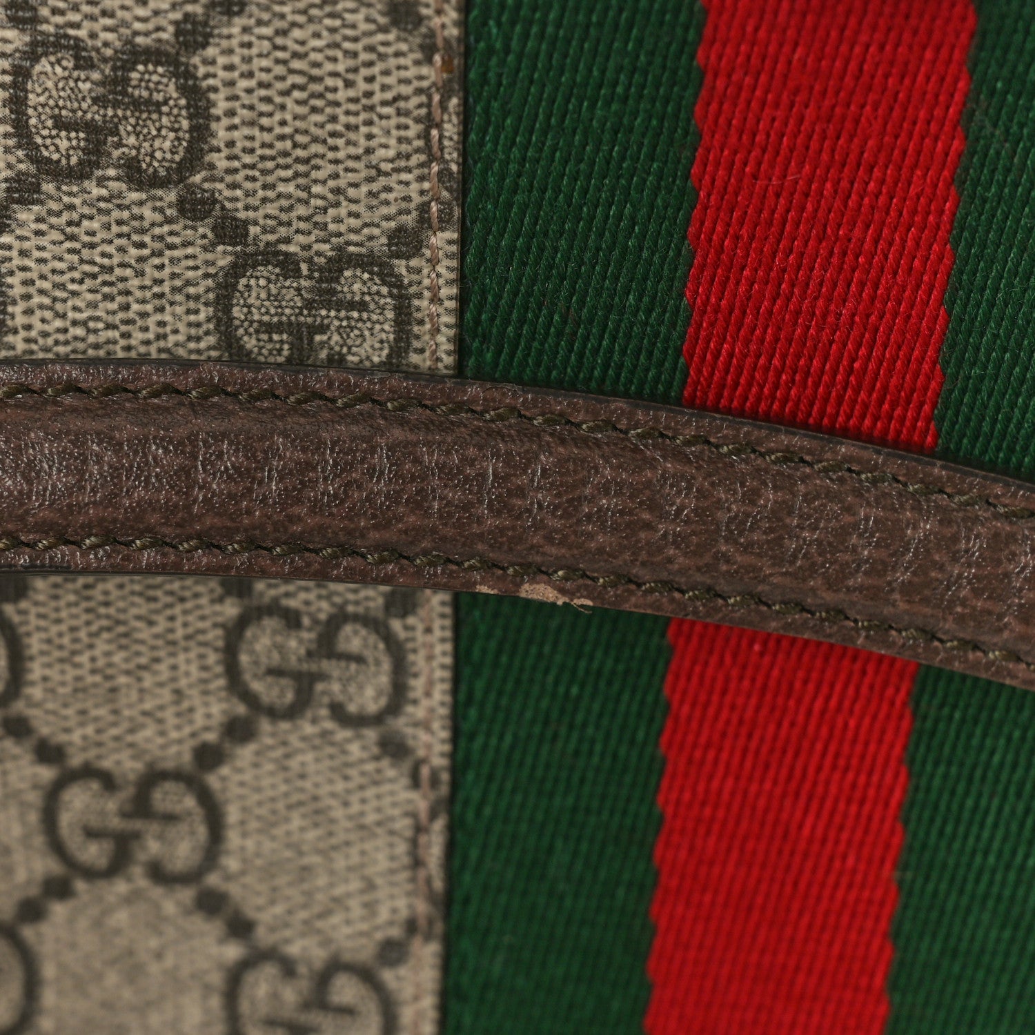Gucci GG Supreme Monogram Medium Ophidia Shopping Tote Brown 11 of 11