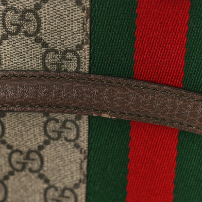 Gucci GG Supreme Monogram Medium Ophidia Shopping Tote Brown 11 of 11