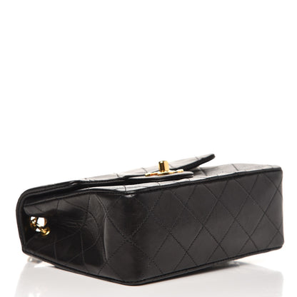 Chanel Lambskin Quilted Mini Square Flap Black 4 of 9