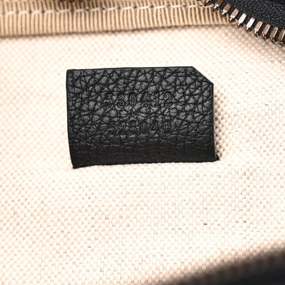 Gucci Grained Calfskin Small Logo Belt Bag Black 7 of 10