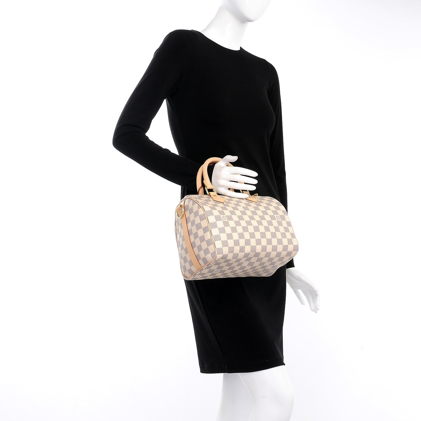 Damier Azur Speedy Bandouliere 25