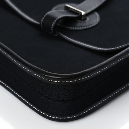 Hermes Toile Officier Mini Buenaventura Messenger Black 9 of 9