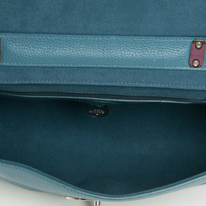 Mulberry Classic Grain Medium Lily Flap Steel Blue 5 of 8