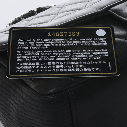 Chanel Lambskin Medium Coco Rider Flap Black 5 of 8
