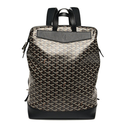 Goyard Goyardine Calfskin Cisalpin MM Backpack Black 1 of 10