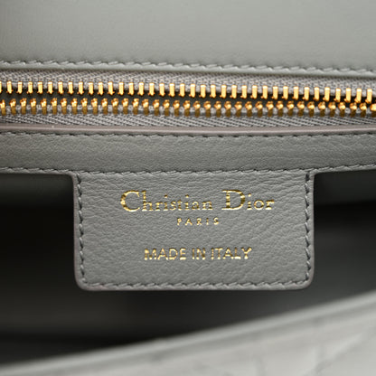 Christian Dior Calfskin Cannage Small Caro Bag Grey 6 of 11