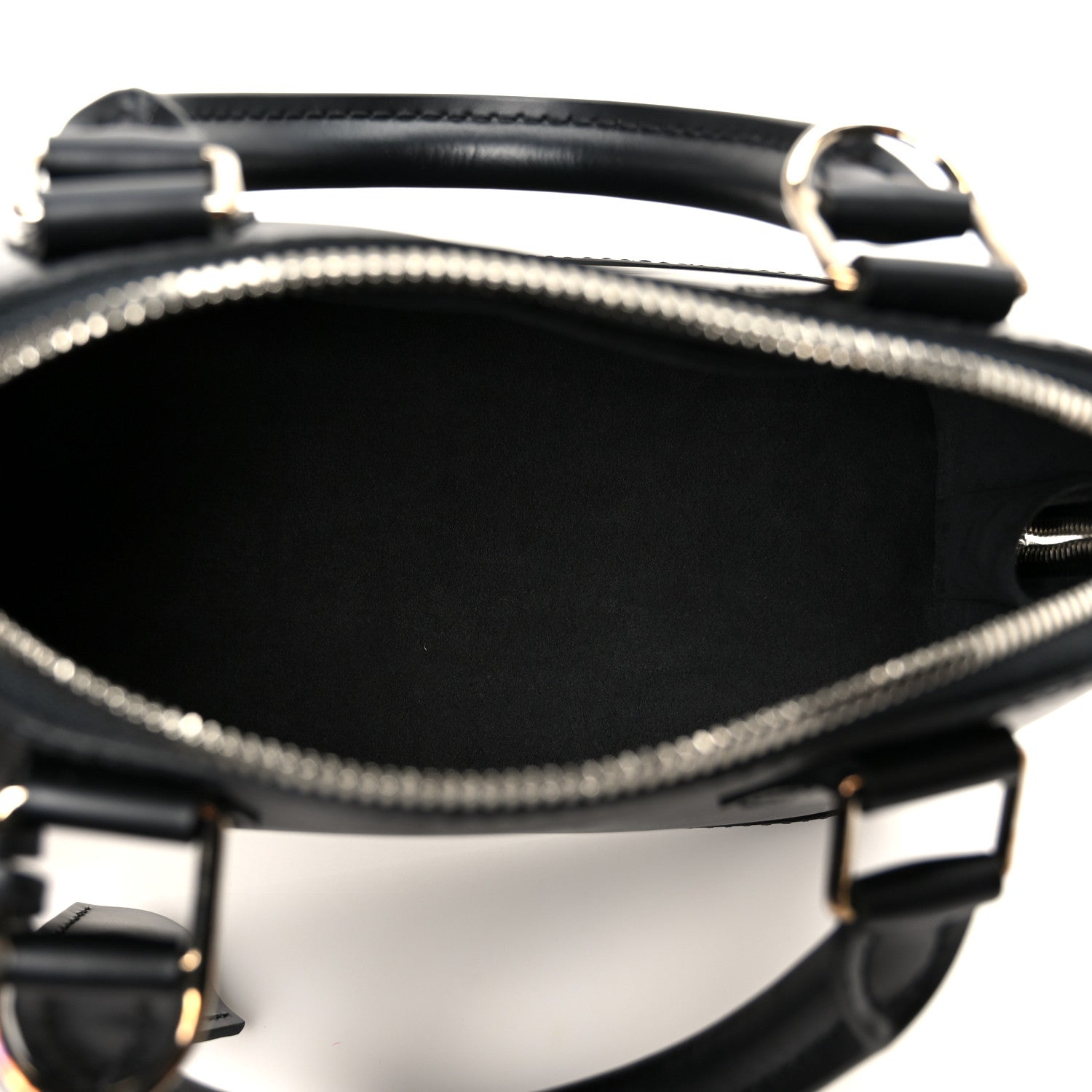 Louis Vuitton Epi Alma BB Black 5 of 13
