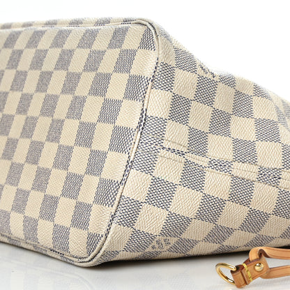 Louis Vuitton Damier Azur Neverfull MM 9 of 10
