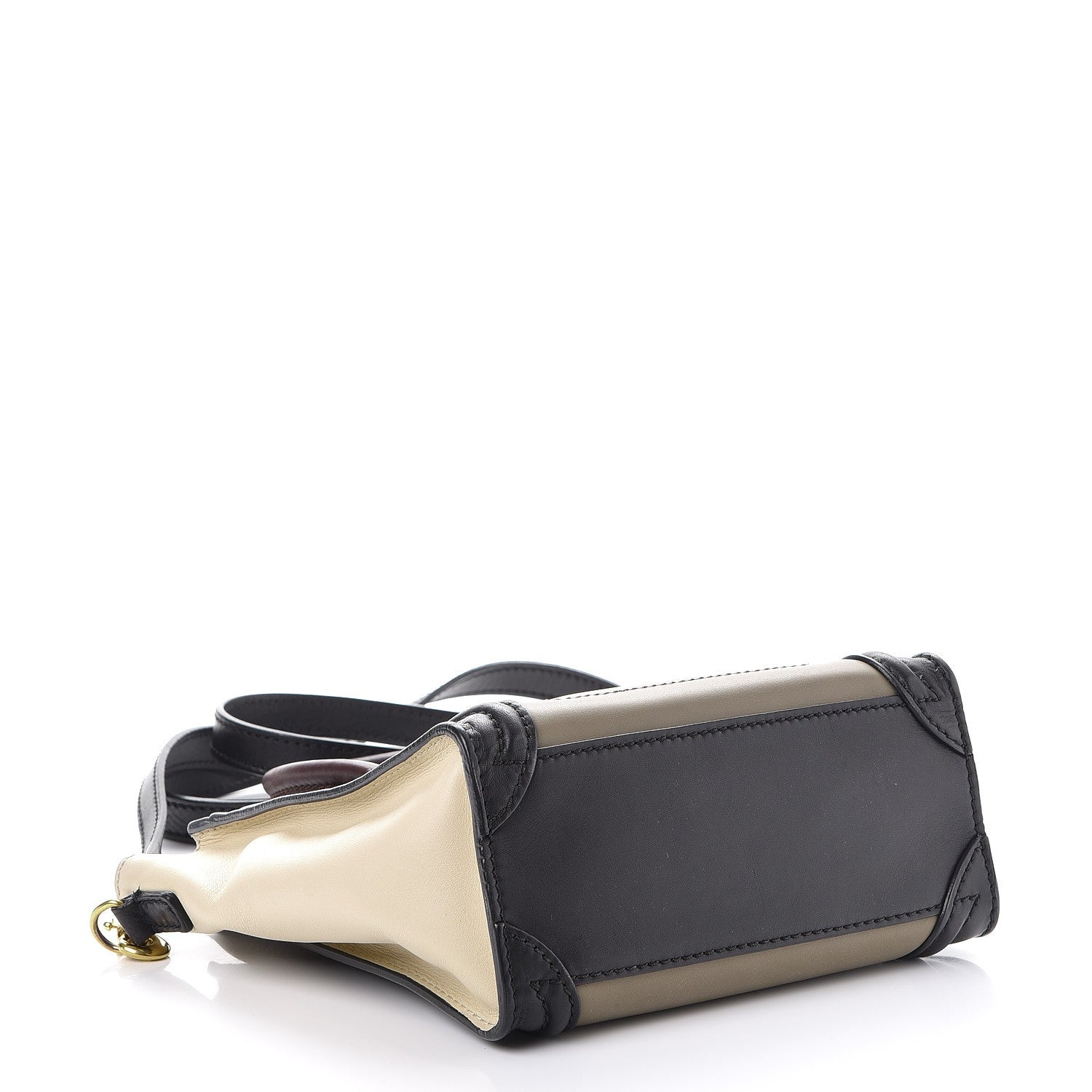 Celine Smooth Calfskin Nano Tri-Color Luggage Grey 4 of 9