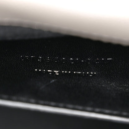 Saint Laurent Grain De Poudre Medium Classic Monogram Kate Satchel Earth Grey 7 of 10