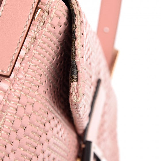 Calfskin Woven Baguette Cipria Beige Phard