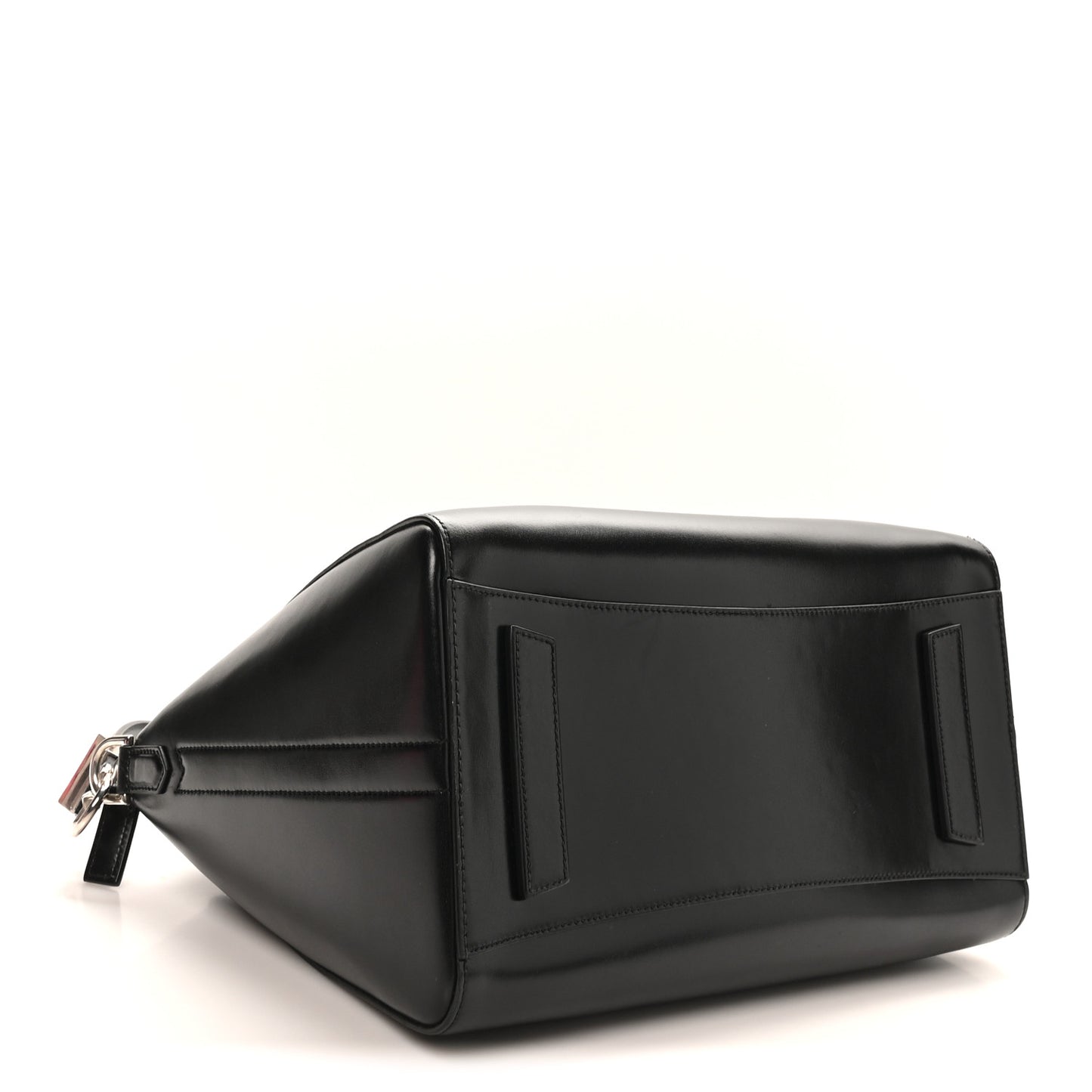 Shiny Lord Calfskin Medium Antigona Black