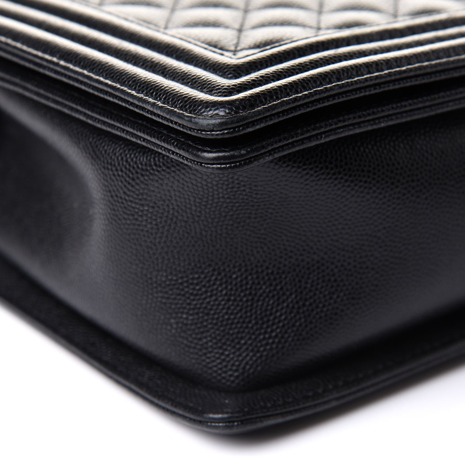 Chanel Caviar Quilted New Medium Boy Flap Black 9 of 12