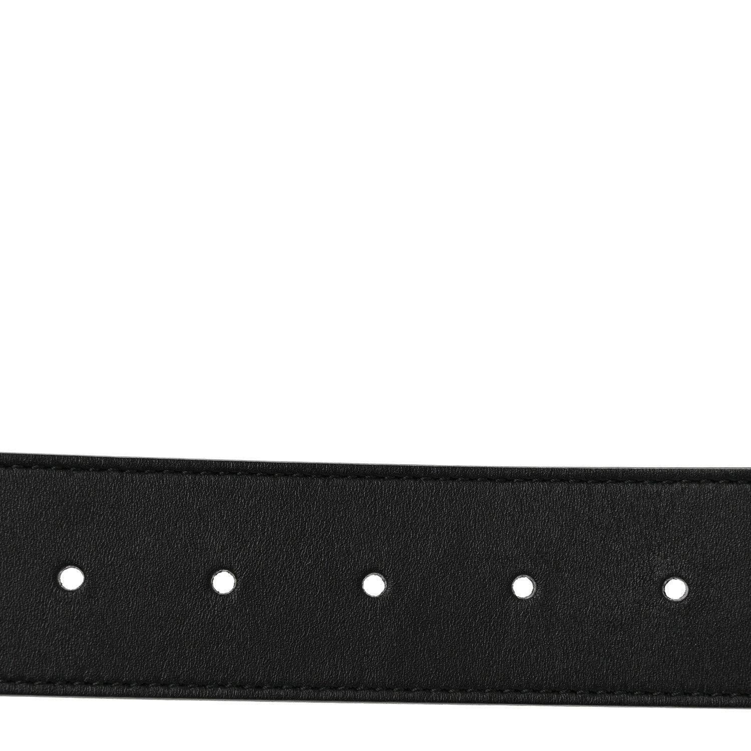 Gucci Calfskin Double G 40mm Belt 80 32 Black 3 of 7