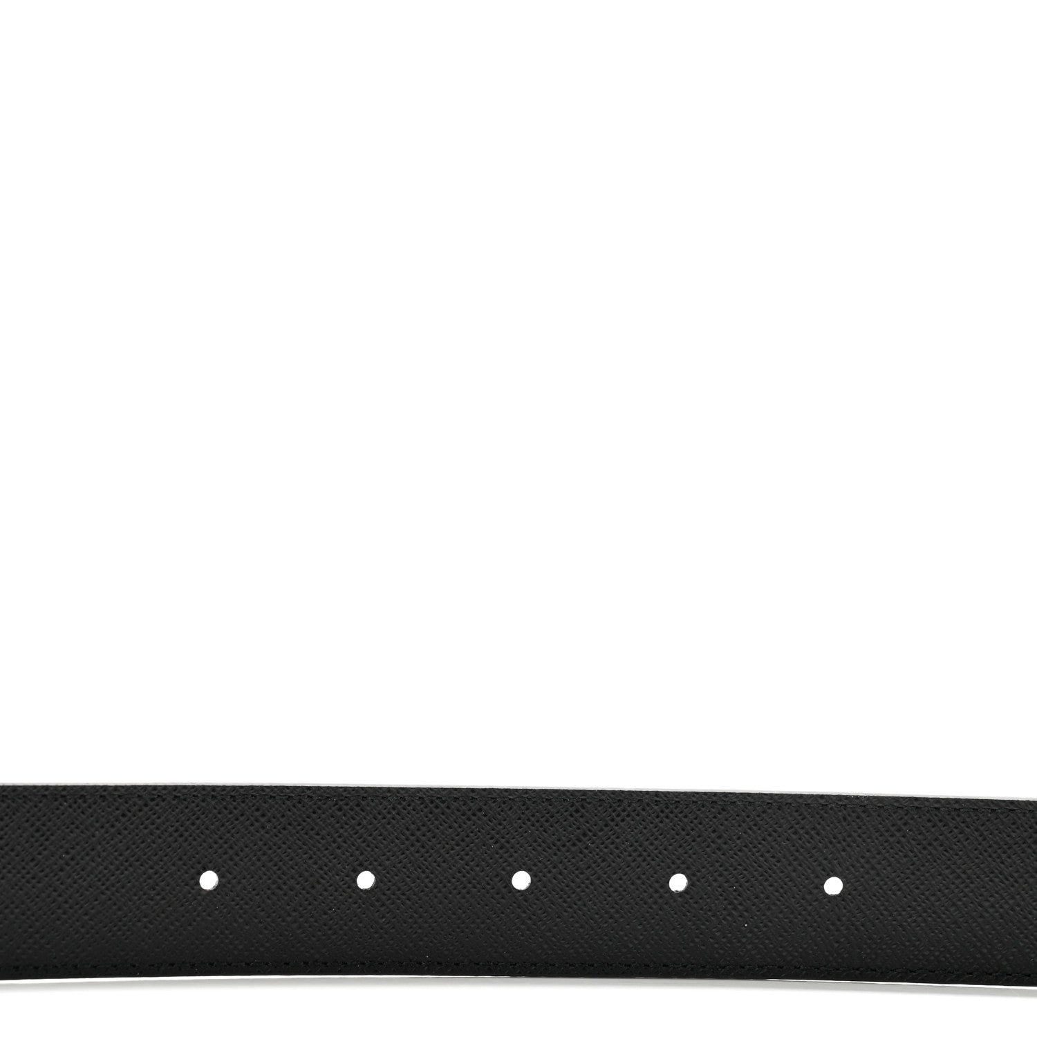 Louis Vuitton Calfskin Monogram 30mm LV Initiales Reversible Belt 90 36 Black 4 of 7