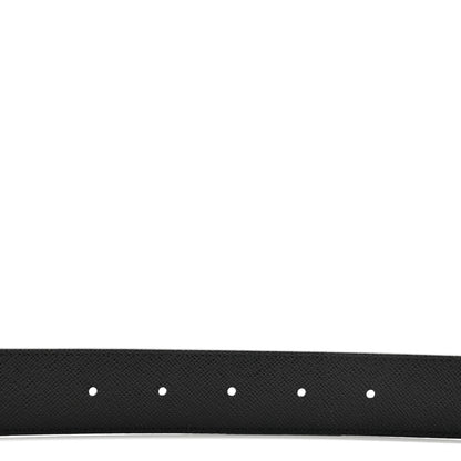 Louis Vuitton Calfskin Monogram 30mm LV Initiales Reversible Belt 90 36 Black 4 of 7