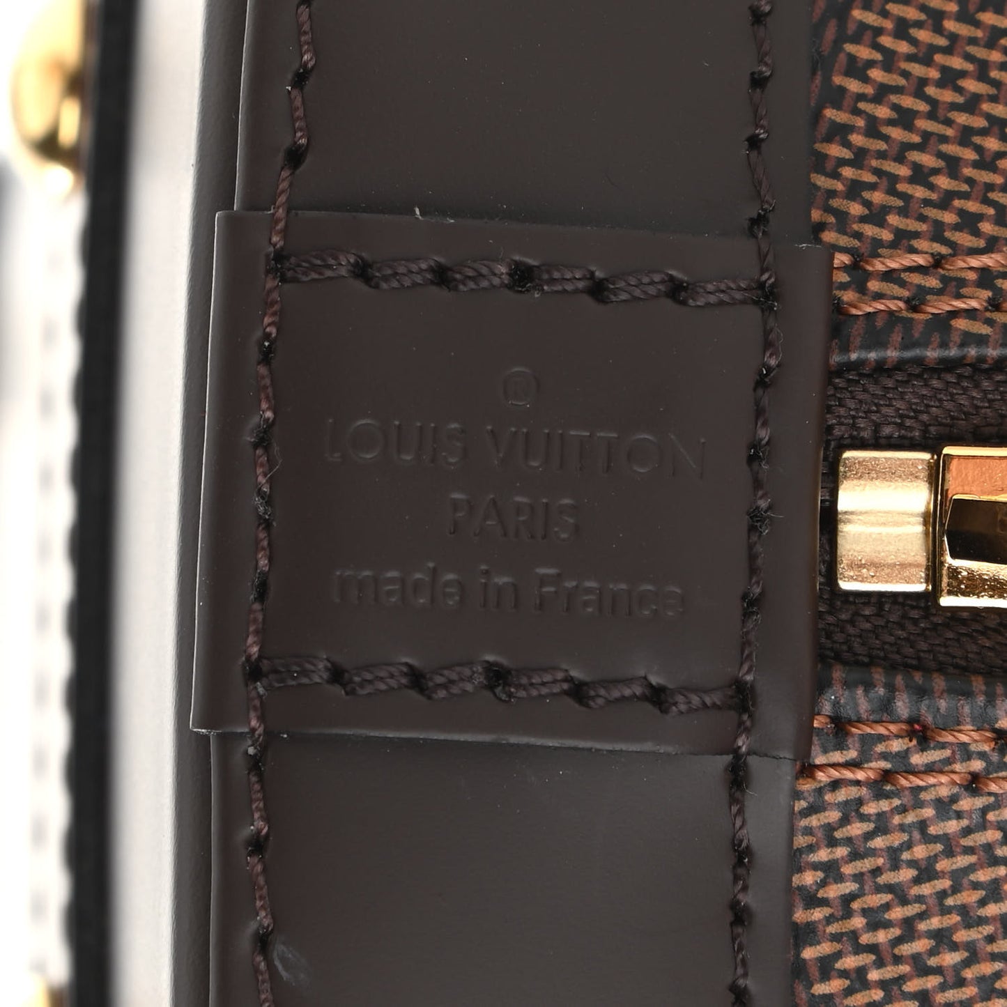 Damier Ebene Alma BB