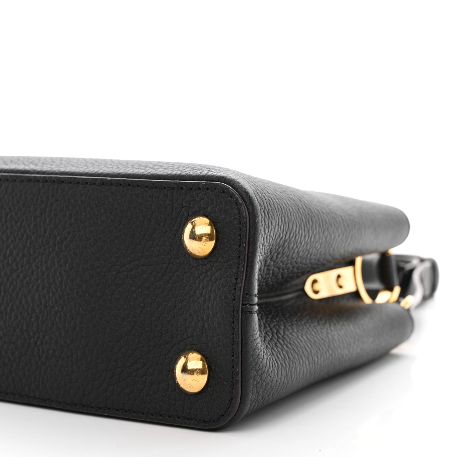 Louis Vuitton Taurillon Capucines BB Black 9 of 9