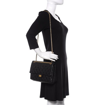 Chanel Aged Calfskin Quilted 2.55 Reissue 226 Flap Black 2 of 11