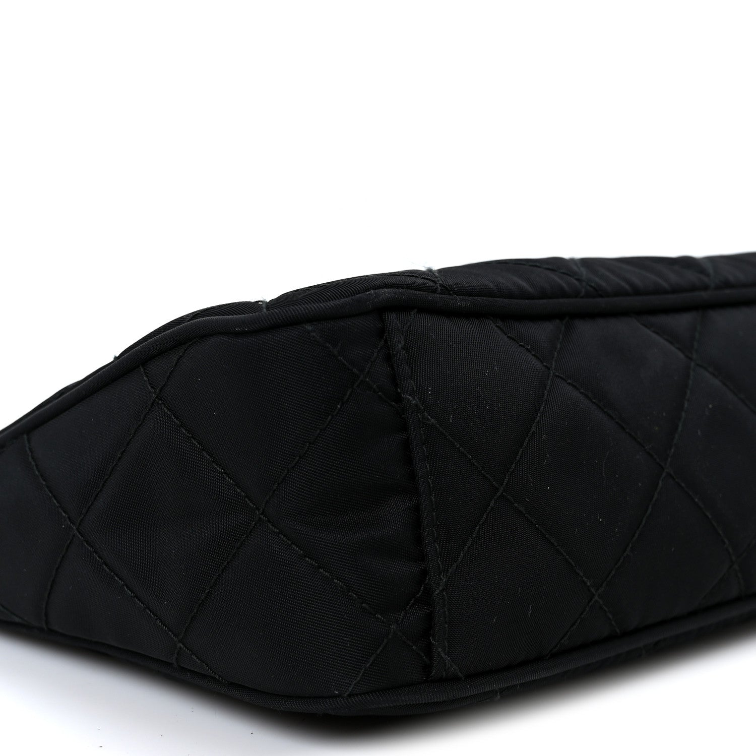 Prada Nylon Tessuto Impuntu Quilted Crossbody Bag Black 10 of 11