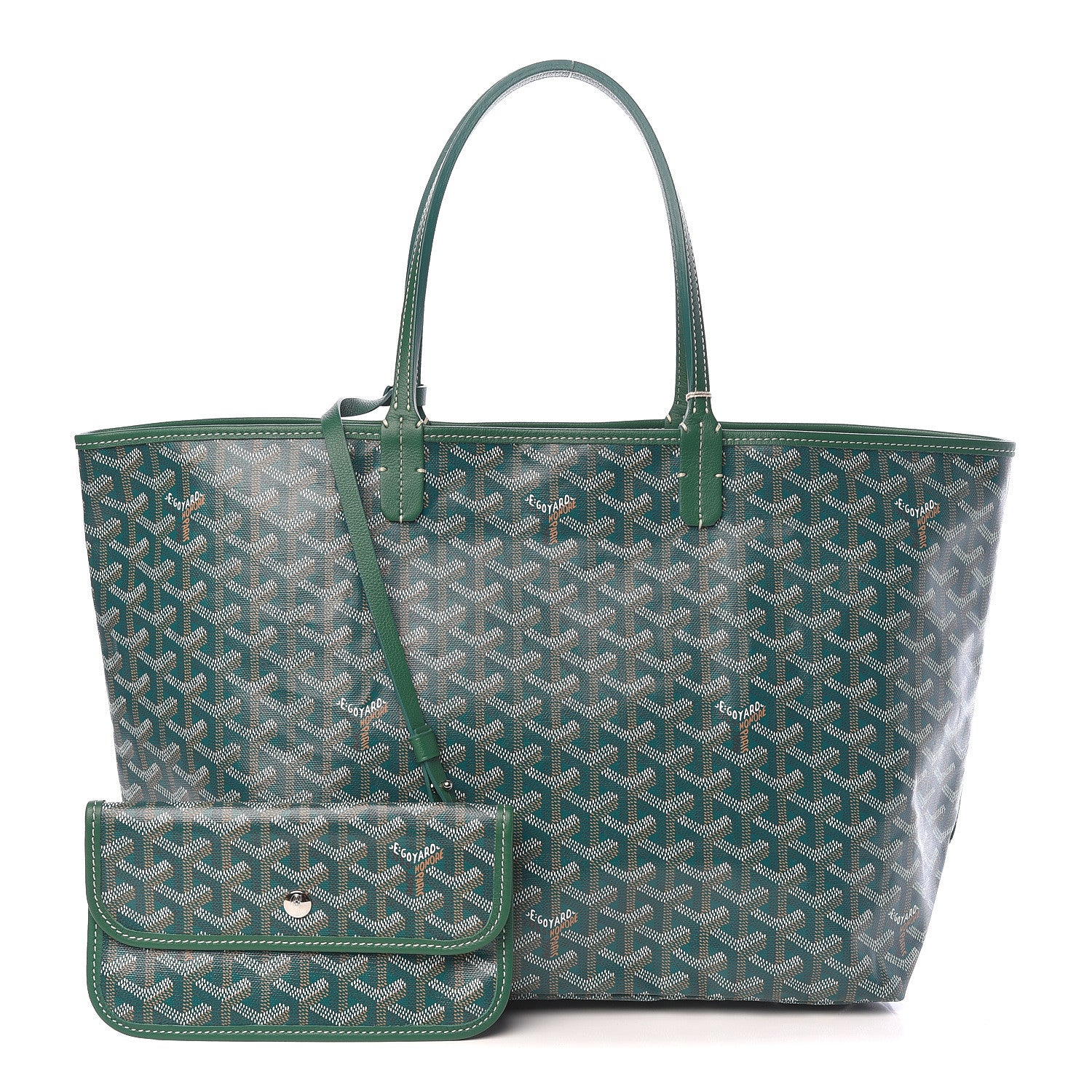 Goyard Goyardine Saint Louis PM Green 1 of 11