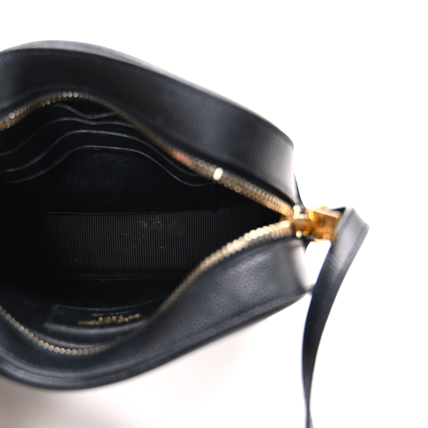 Grain De Poudre Small Classic Monogram Camera Bag Black